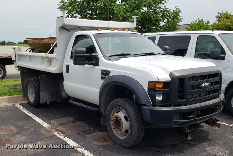 image for item FL9001 2008 Ford F450 Super Duty dump truck
