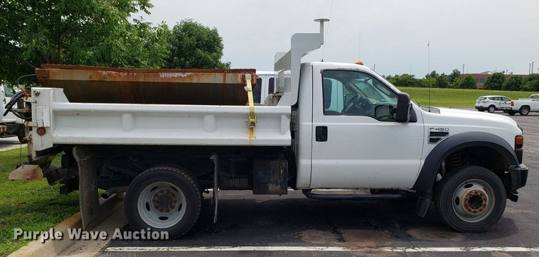 image for item FL9001 2008 Ford F450 Super Duty dump truck