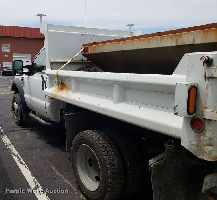 image for item FL9001 2008 Ford F450 Super Duty dump truck
