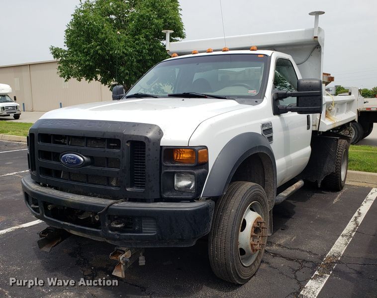 image for item FL9001 2008 Ford F450 Super Duty dump truck