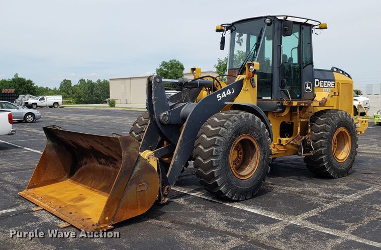 image for item FL9009 2004 John Deere 544J wheel loader
