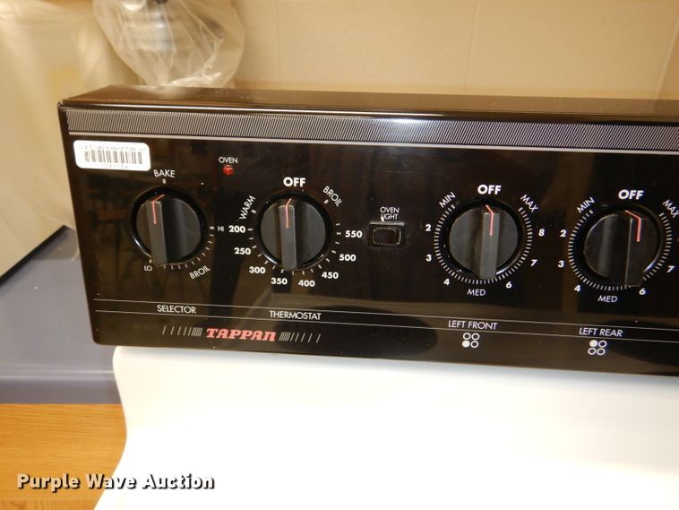 image for item FP9126 (2) Tappan four burner electric stove