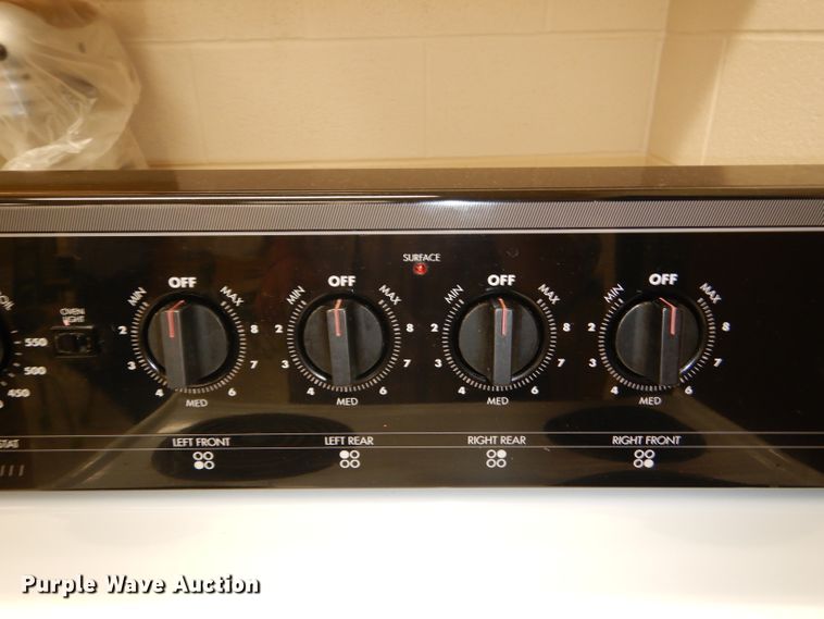 image for item FP9126 (2) Tappan four burner electric stove