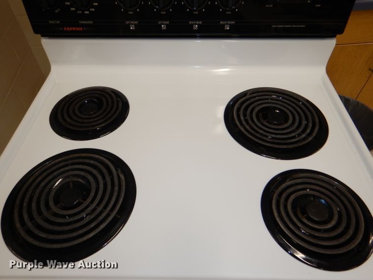 image for item FP9126 (2) Tappan four burner electric stove