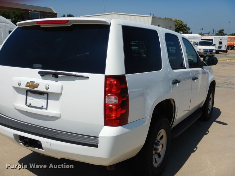 image for item FT9257 2011 Chevrolet Tahoe Police SUV