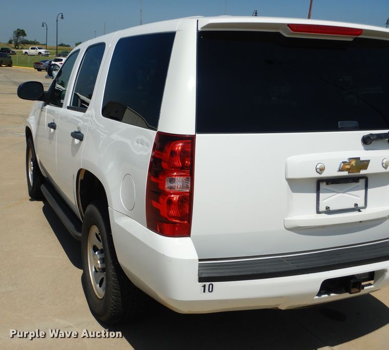 image for item FT9257 2011 Chevrolet Tahoe Police SUV