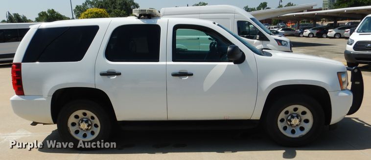 image for item FT9258 2012 Chevrolet Tahoe Police SUV