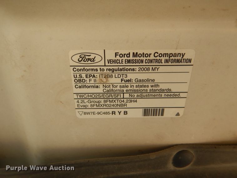 image for item GH9501 2008 Ford F150 XL pickup truck