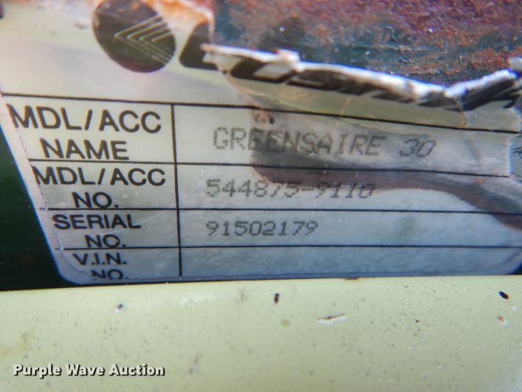 image for item GH9507 1991 Ryan GA30 aerator