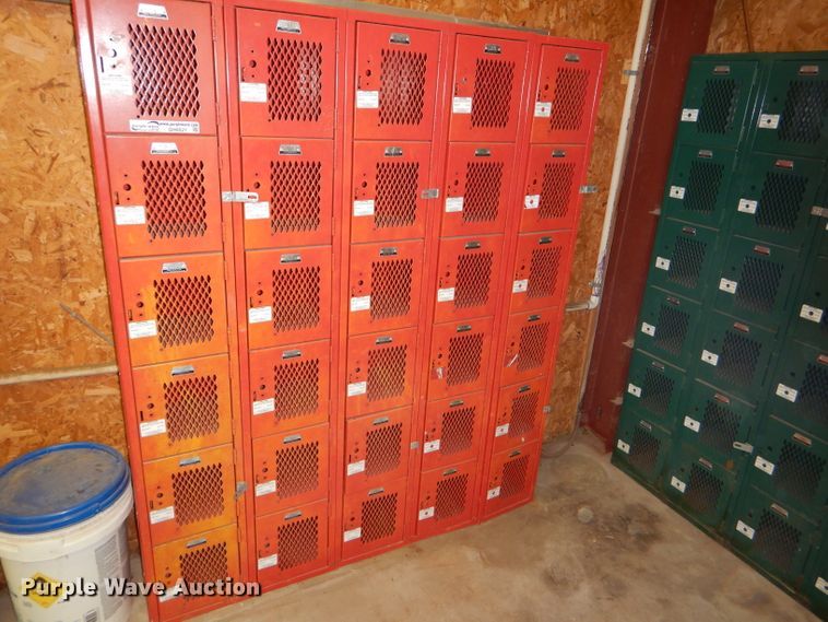 image for item GH9521 (2) sets of Penco metal lockers