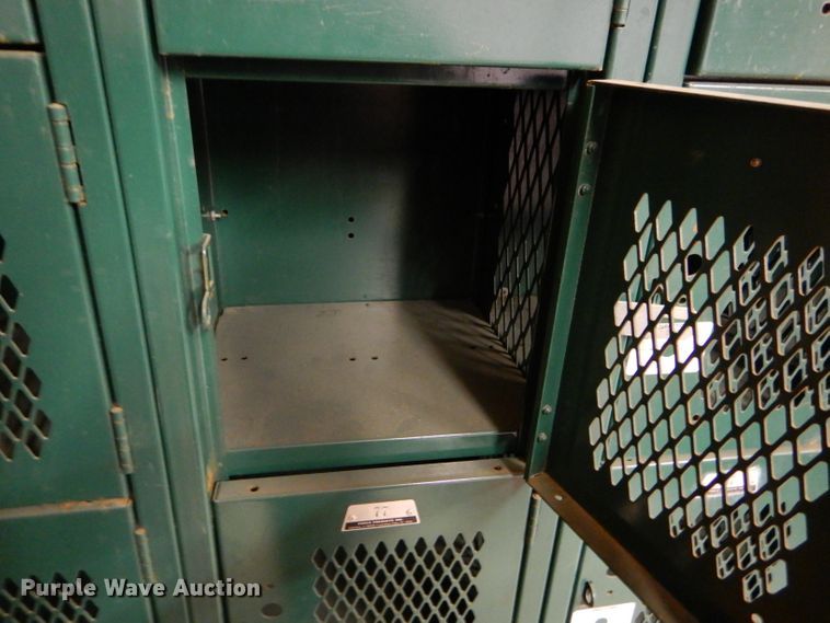 image for item GH9521 (2) sets of Penco metal lockers