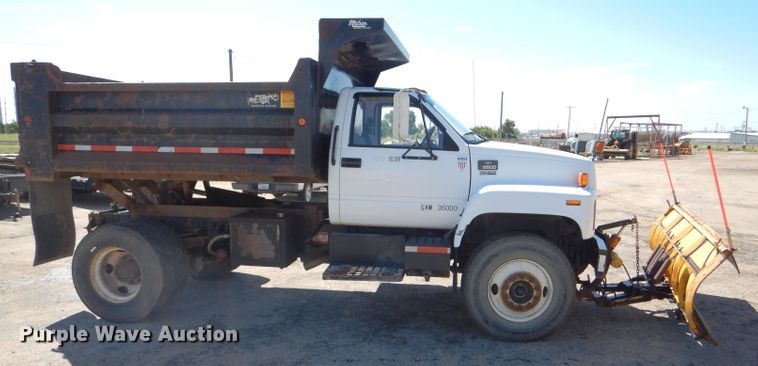 image for item GH9527 1997 Chevrolet C8500 dump truck