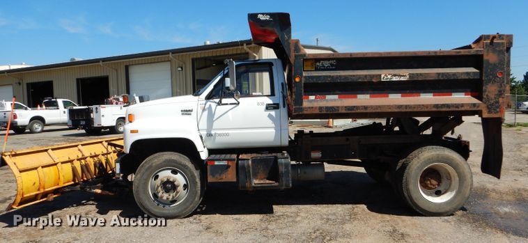 image for item GH9527 1997 Chevrolet C8500 dump truck
