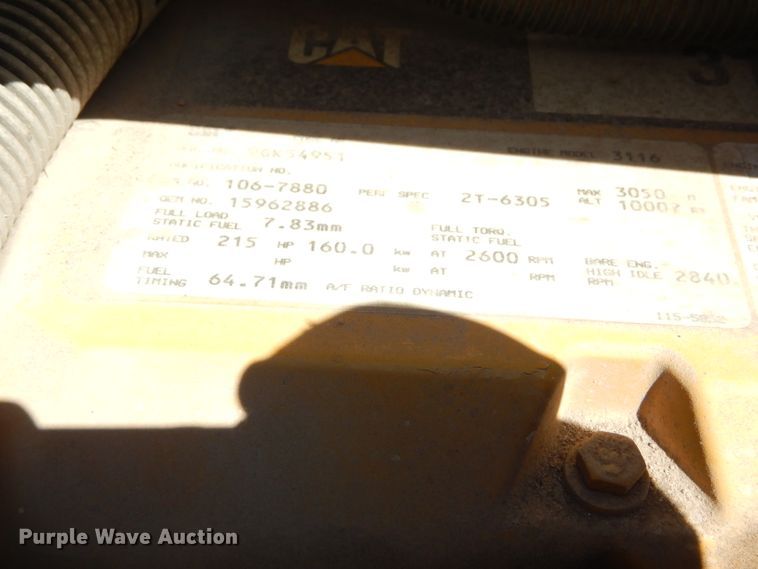 image for item GH9527 1997 Chevrolet C8500 dump truck