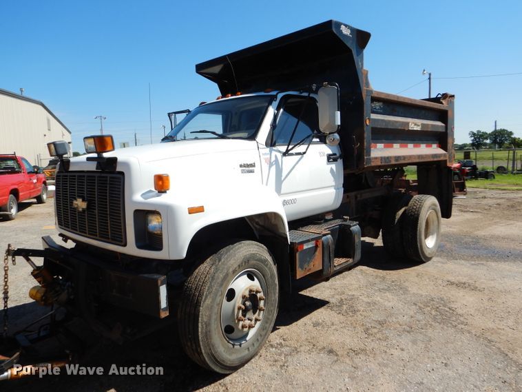 image for item GH9527 1997 Chevrolet C8500 dump truck