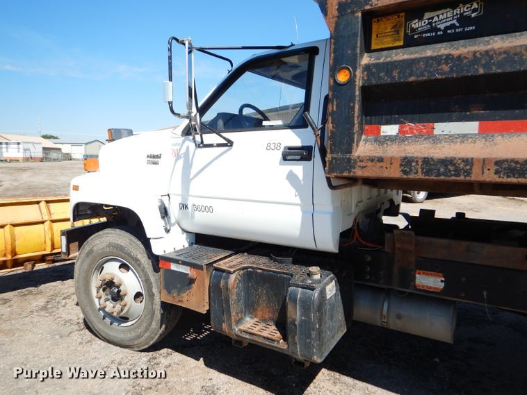 image for item GH9527 1997 Chevrolet C8500 dump truck