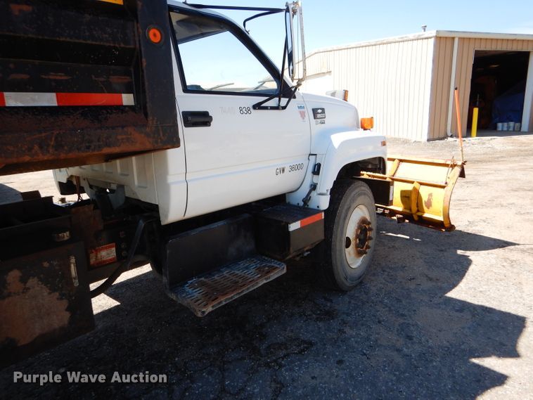 image for item GH9527 1997 Chevrolet C8500 dump truck