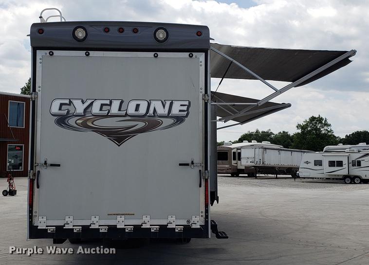 image for item DD4757 2012 Heartland Cyclone HD toy hauler camper