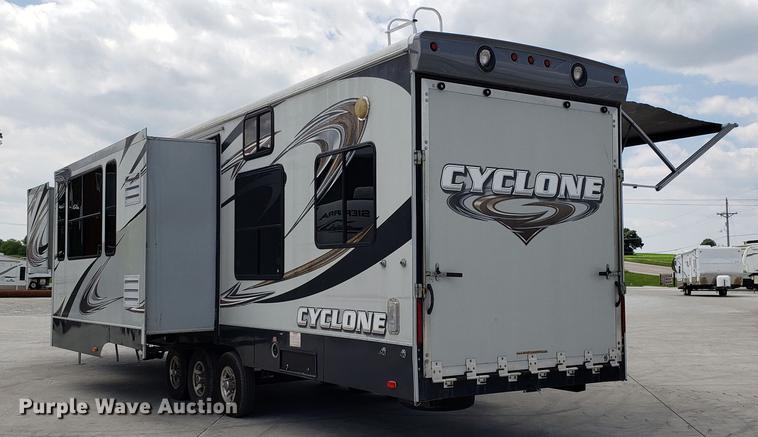 image for item DD4757 2012 Heartland Cyclone HD toy hauler camper