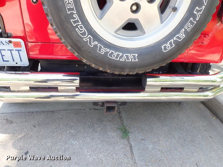 image for item DE5414 1990 Jeep Wrangler SUV