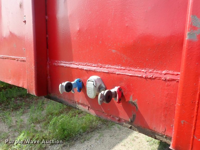 image for item DE5418 1965 Monon scrap trailer