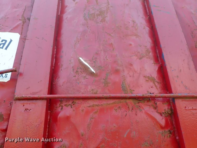 image for item DE5418 1965 Monon scrap trailer