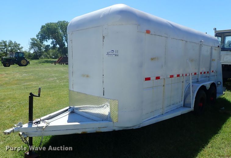 image for item DE5445 1971 JW utility trailer