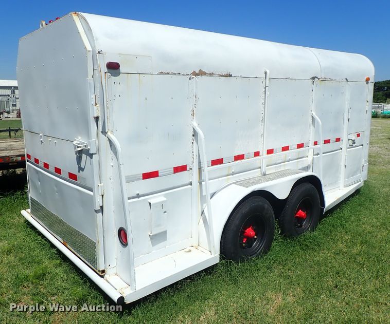 image for item DE5445 1971 JW utility trailer
