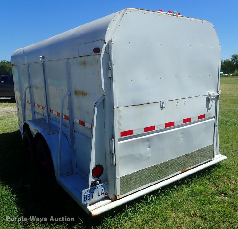 image for item DE5445 1971 JW utility trailer