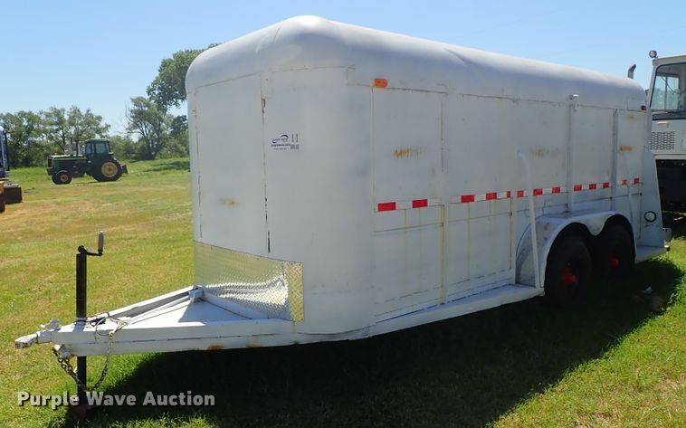 image for item DE5445 1971 JW utility trailer