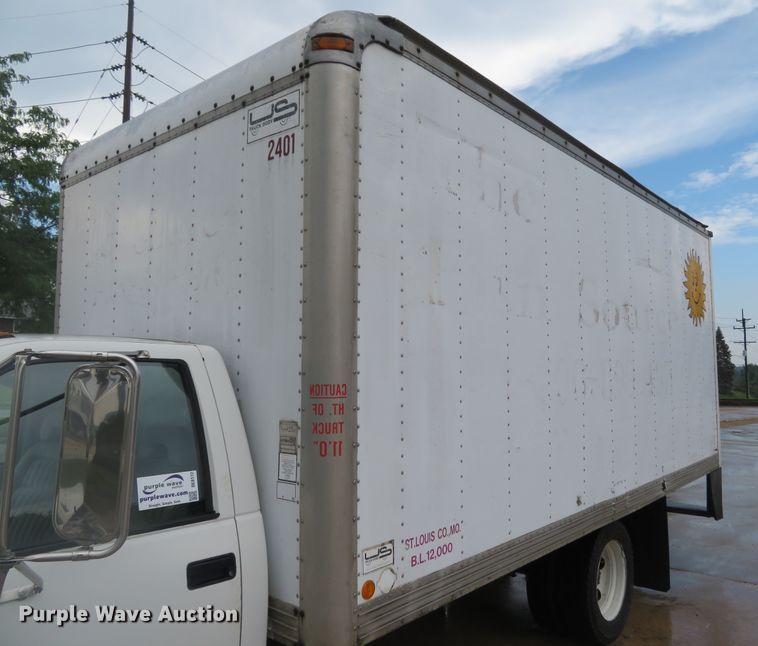 image for item DE8172 1992 Chevrolet C3500HD box truck