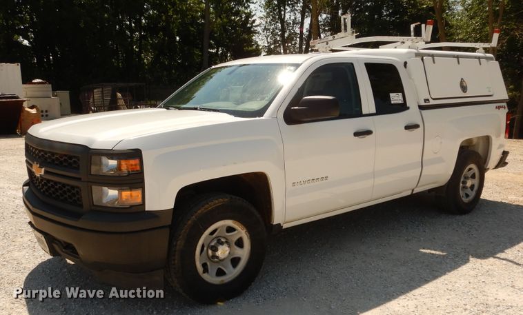 image for item DF6597 2014 Chevrolet Silverado 1500 Double Cab pickup truck