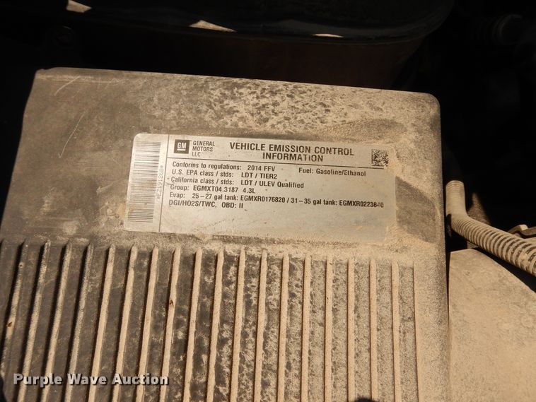 image for item DF6597 2014 Chevrolet Silverado 1500 Double Cab pickup truck