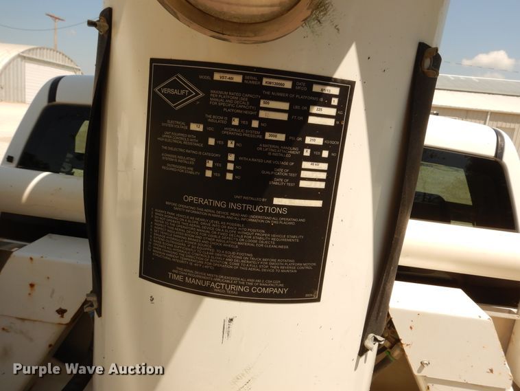 image for item DF6599 2013 Dodge Ram 5500 bucket truck