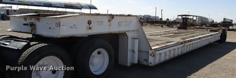 image for item DG1269 1952 Birmingham low boy equipment trailer