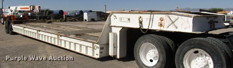 image for item DG1269 1952 Birmingham low boy equipment trailer