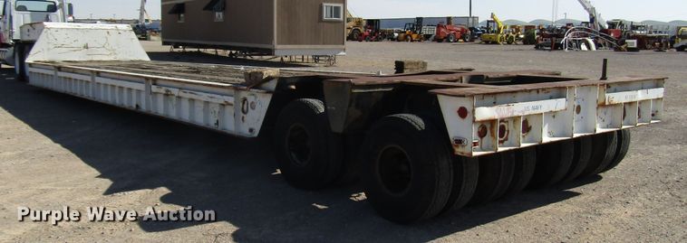 image for item DG1269 1952 Birmingham low boy equipment trailer