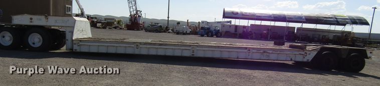 image for item DG1269 1952 Birmingham low boy equipment trailer