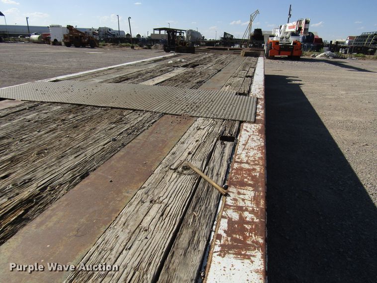 image for item DG1269 1952 Birmingham low boy equipment trailer