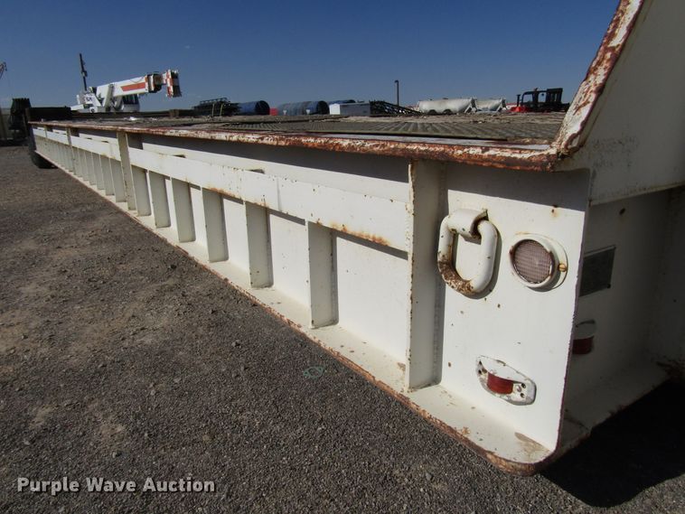 image for item DG1269 1952 Birmingham low boy equipment trailer