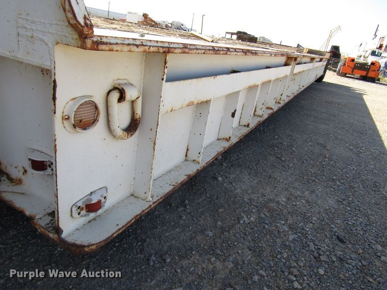 image for item DG1269 1952 Birmingham low boy equipment trailer