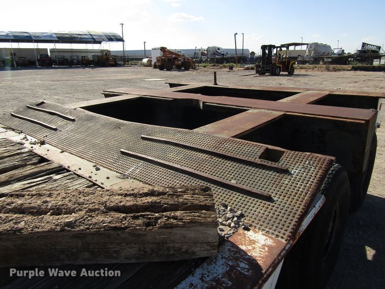 image for item DG1269 1952 Birmingham low boy equipment trailer