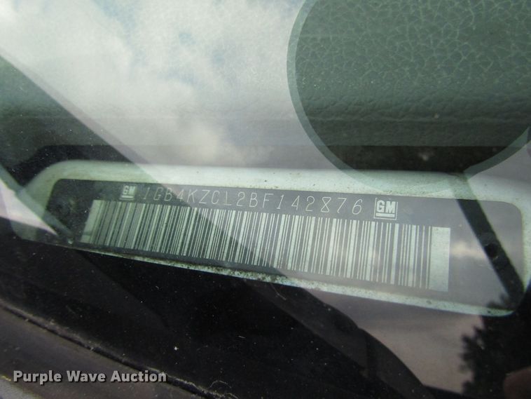 image for item DG1309 2011 Chevrolet Silverado 3500HD Crew Cab utility bed pickup truck