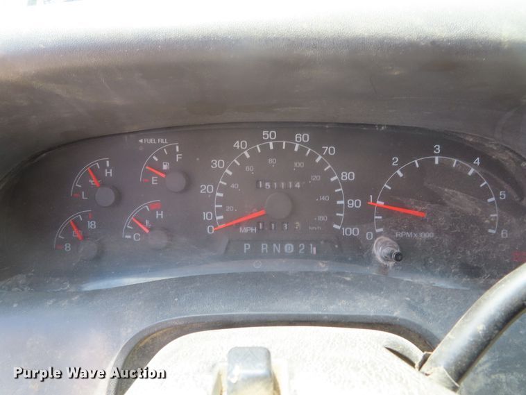 image for item DH0256 1999 Ford F250 Super Duty SuperCab pickup truck