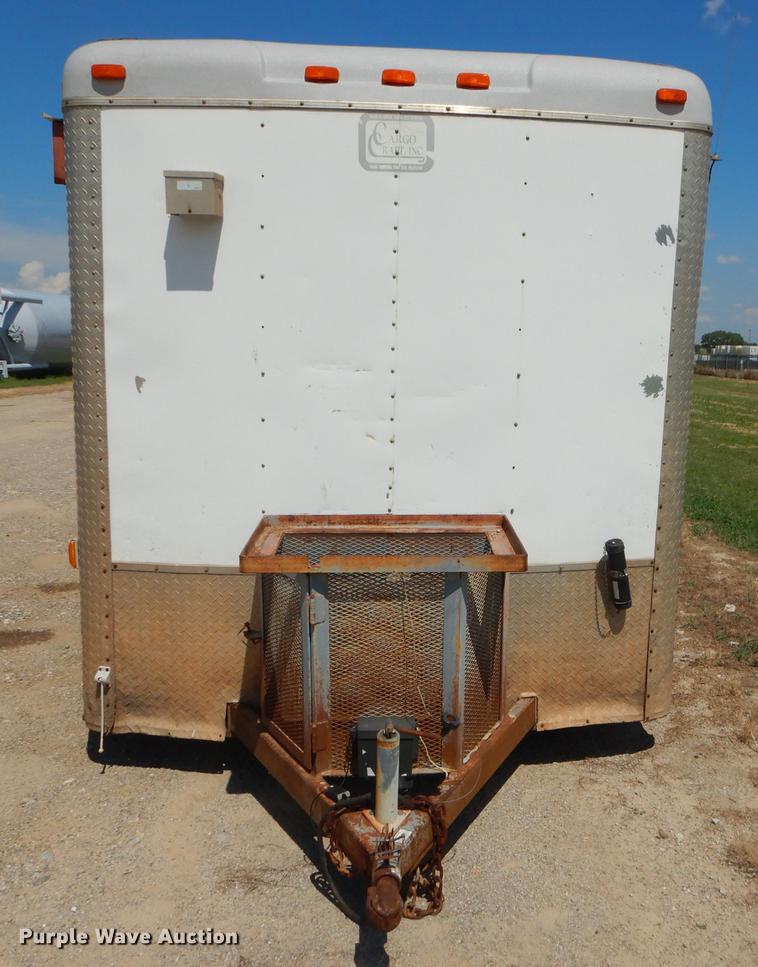 image for item ED9420 2012 Cargo Craft enclosed cargo trailer