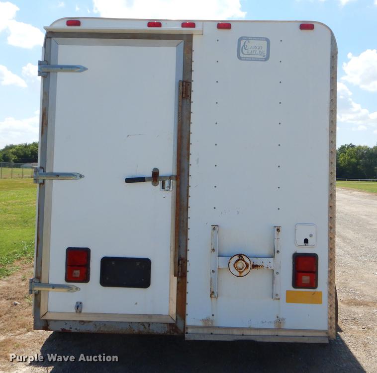 image for item ED9420 2012 Cargo Craft enclosed cargo trailer