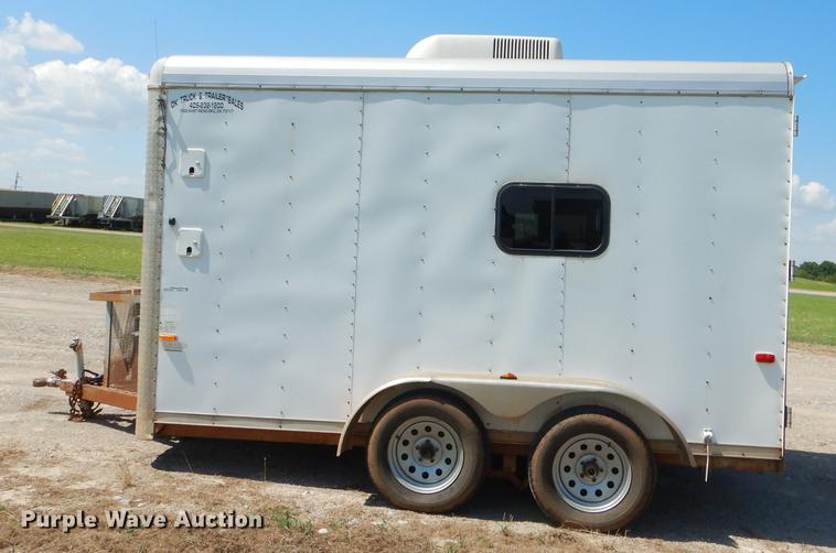 image for item ED9420 2012 Cargo Craft enclosed cargo trailer