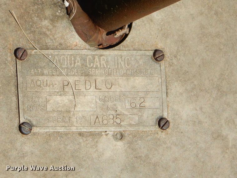 image for item ED9439 Aqua Car PEDLO paddle boat