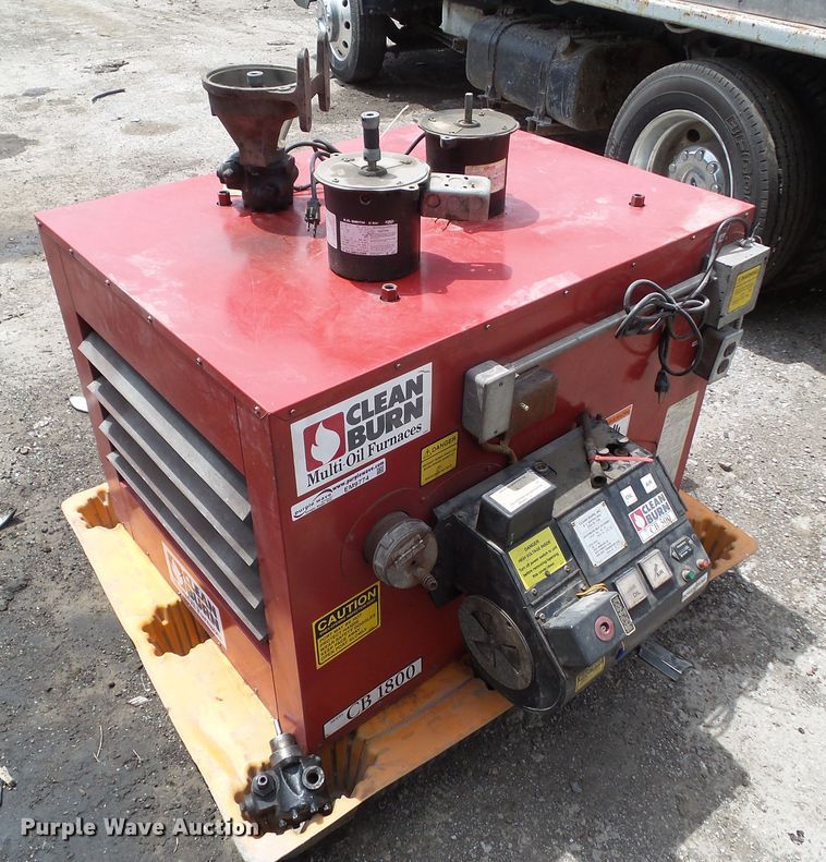 image for item EM9774 Clean Burn CB1800 multi oil furnace