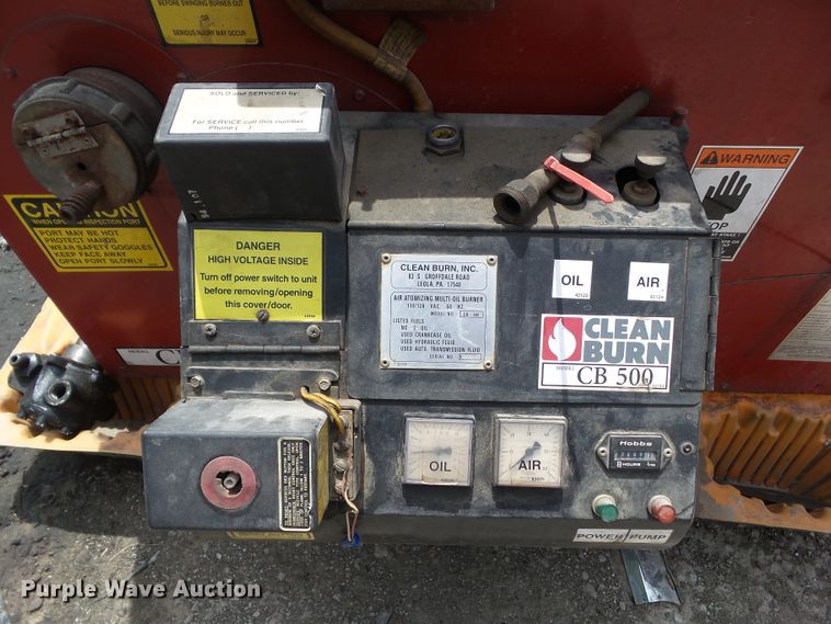 image for item EM9774 Clean Burn CB1800 multi oil furnace